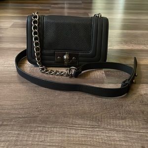 Black crossbody bag.